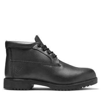 Timberland Classic Smooth - Cierne Nepremokave Topanky Panske, T0056SK